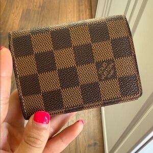 Louis Vuitton Damier Ebene Card Holder